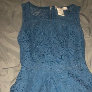 Blue Lace Dress by American Rag